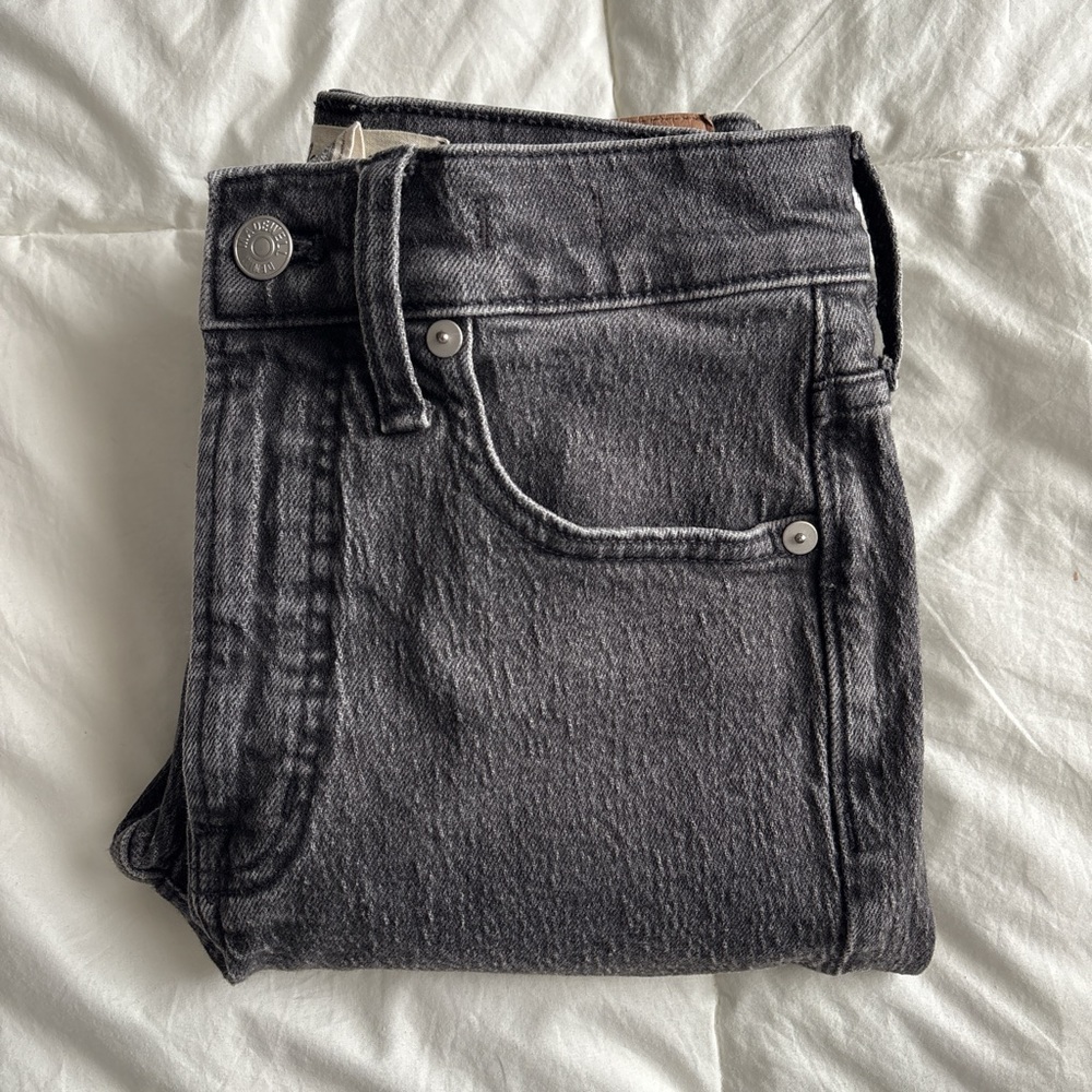 madewell black denim, 24”